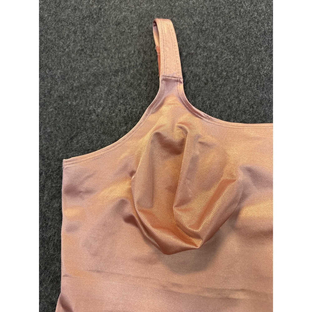 Ruby Ribbon Lace Cami Sz 44 Copper Color Shapewear Style 3022 Sculpting Tank Top - Picture 3 of 12